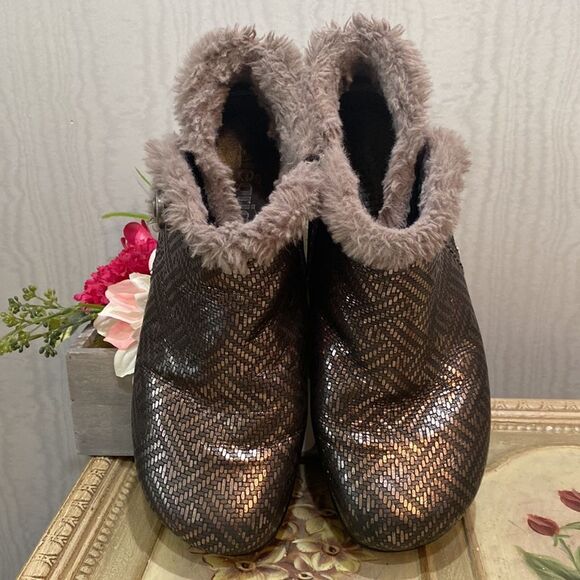 Alegria Women’s Leather Meri Boots Pewter Dazzler Style MER-532 Sz EU 42 - Picture 8 of 16